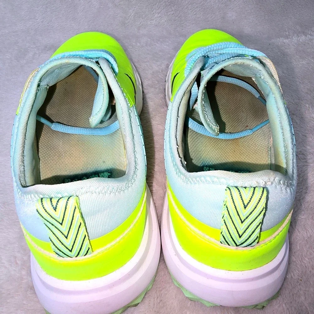 Nike FI Impact 2 Women's Size 7 Spikeless Golf Shoes Volt Teal 776093-700